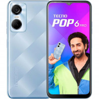 Смартфон Tecno BE8 POP 6 Pro 2/32Gb (4895180785528) Peaceful Blue UA-UCRF